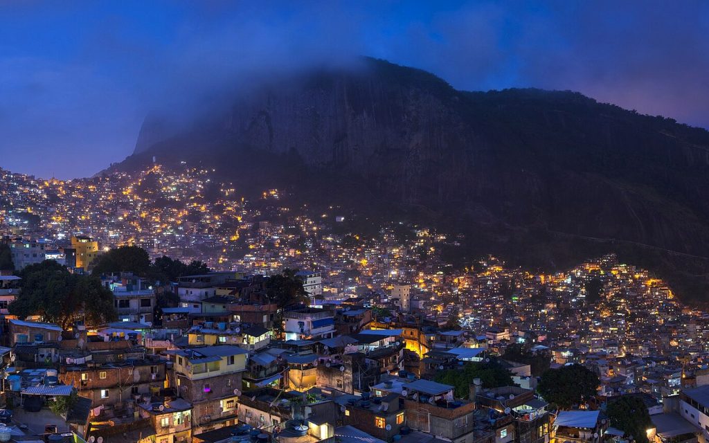 Vue urbaine de Rio de Janeiro au Brésil