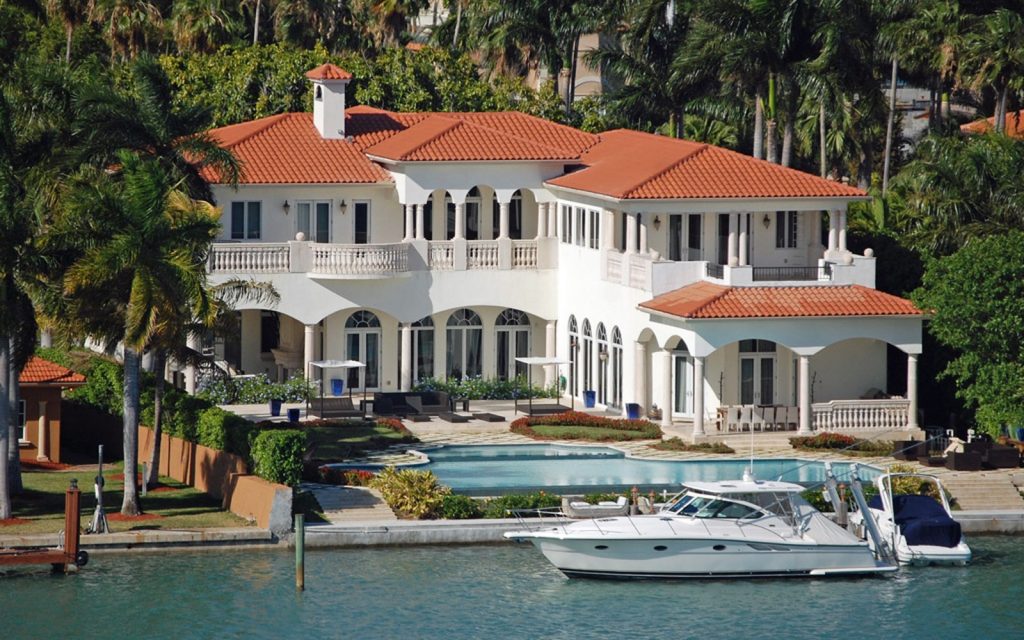 Miami waterfront, villas et résidences de prestige