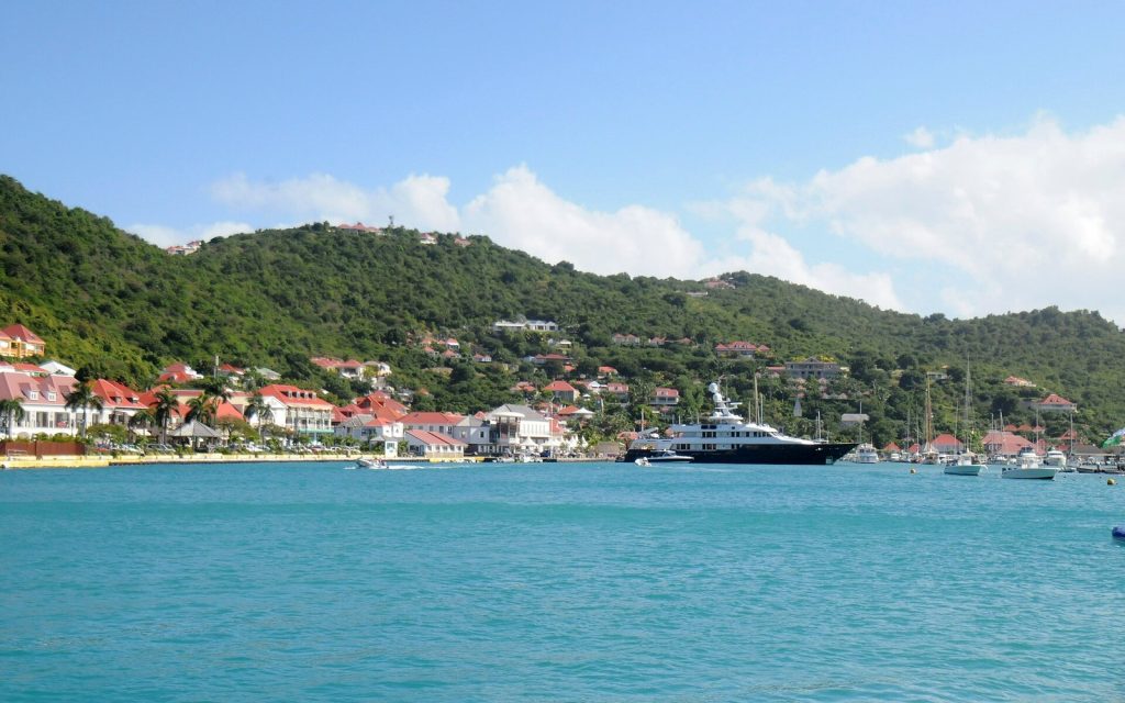 Port de Gustavia à Saint-Barthélemy
