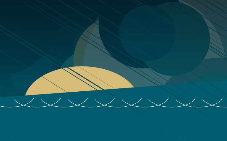 Visuel éditorial abstrait thème île/plage pour Dubai et Seychelles : comment combiner luxe urbain et paradis naturel ?